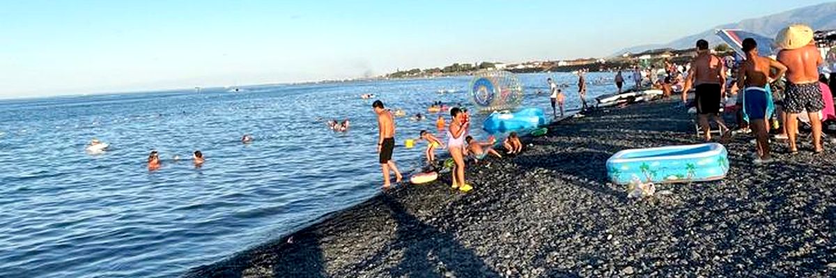 База отдыха Varadero на берегу озера Алаколь 
